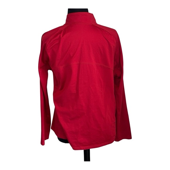 CUTTER & BUCK KC Chiefs Women's Helmet Logo Half-Zip Pullover Red 3X - Picture 5 of 13